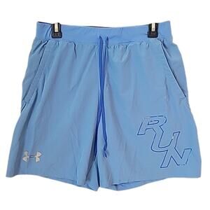 Under Armouor SpeedPocket Running Shorts Men’s Small Blue GUC